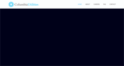 Desktop Screenshot of columbiautilities.com